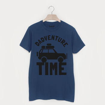 Dadventure Time Men's Slogan T Shirt, 3 of 3