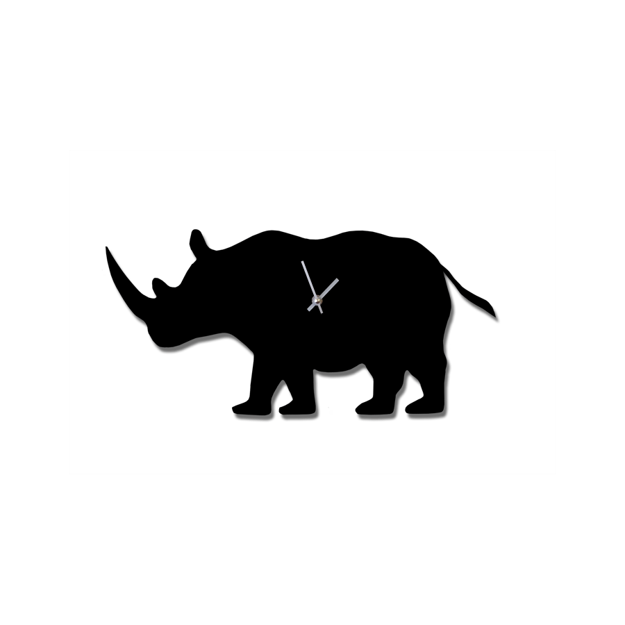 Rhino Clock With Wagging Tail, thumbnail 4 of 4