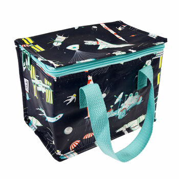 Space Age Insulated Kids Lunch Bag, 3 of 7