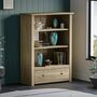 110cm H X 80cm W Solid Wood Standard Bookcase, thumbnail 1 of 6