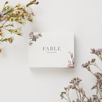 Silver Pansy And Pearl Toggle Necklace, 7 of 9