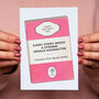 Literary Themed Mother's Day Card, thumbnail 1 of 5