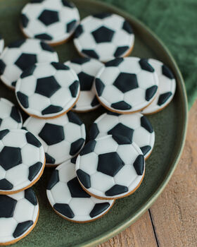Jar Of Footballs Biscuit Gift, 5 of 7