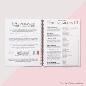 Beige A4 Weekly And Monthly Meal Planner Book, 11 of 12