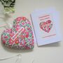New Baby Liberty Print Heart, thumbnail 3 of 8