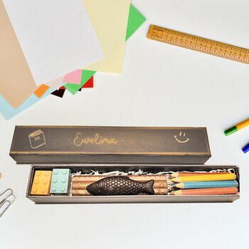 Personalised Back To School Chocolate Box Set, 2 of 2