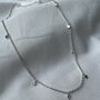 Silver Mini Pendant Necklace, thumbnail 1 of 2