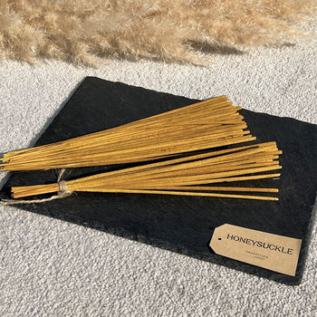 Honeysuckle Scent Hand Rolled Incense On Bamboo Stick, 3 of 7