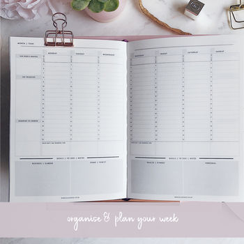 Ceo Of My Own Life® Planner | Undated And Weekly | Rose, 6 of 12