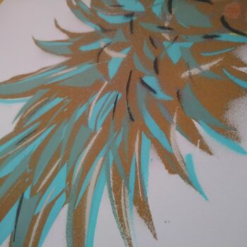 'Pineapple' Original Metallic Handmade, 3 of 9