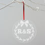 Personalised Initials Christmas Decoration, thumbnail 1 of 2