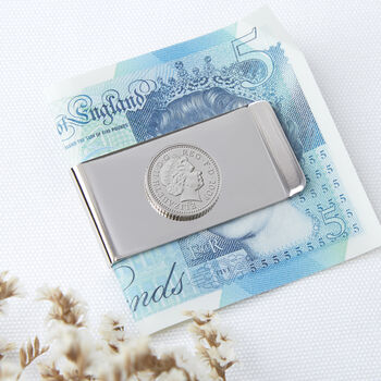 16th Birthday 2009 Five Pence Coin Money Clip, 2 of 10