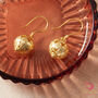 Gold And Silver Ball Boho Filigree Drop Earrings, thumbnail 8 of 9