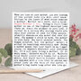 Mother's Day Quotes Card, thumbnail 1 of 3