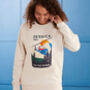 Personalised Unisex Alpine Ski Christmas Jumper, thumbnail 1 of 3