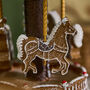 Traditional Christmas Carousel Music Box, thumbnail 3 of 4