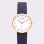 New Collection Gold Vegan Leather Watch, thumbnail 10 of 12