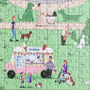 Dog Walkers Of London Jigsaw Puzzle, thumbnail 8 of 12