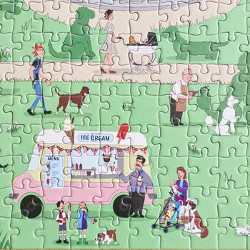 Dog Walkers Of London Jigsaw Puzzle, 8 of 12