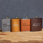 Personalised Hip Flask For Dad, thumbnail 2 of 2