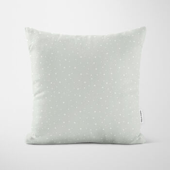 Personalised Green Woodland Christmas Cushion, 5 of 7