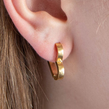 Love Heart Hoop Earrings, 3 of 8