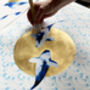'All About Balance' Gold Leaf Art Print, thumbnail 5 of 7