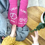 Daddy And Me Cheeky Chops Socks, thumbnail 3 of 7