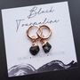 Black Tourmaline Earrings, thumbnail 3 of 10