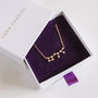 Esphyr Constellation Zodiac Necklace 18 K Gold Plated, thumbnail 1 of 8