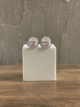 Aurora Sparkling Cz Studs, 3 of 10