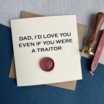 Traitors Inspired Personalised Birthday Card, 2 of 3