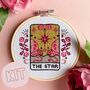 'The Star' Tarot Cross Stitch Kit, thumbnail 1 of 3