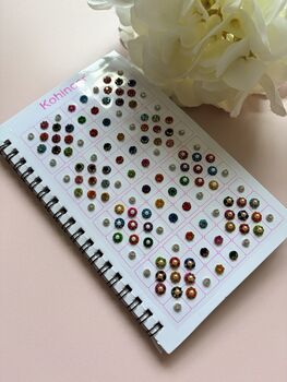 Assorted Designs Fancy Six Page 612 Bindi Booklet, 8 of 9