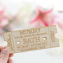 Personalised Mother's Day Treat Ticket, thumbnail 4 of 5