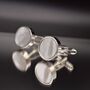 Cufflinks White Pearl Luxury Gift, thumbnail 2 of 6