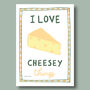 I Love Cheesey Things Print, thumbnail 5 of 7