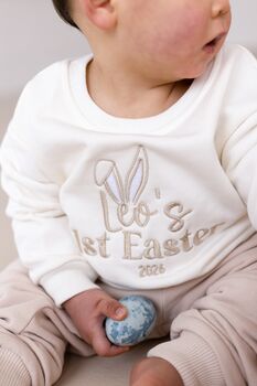 Personalised First Easter Sweatshirt Jumper, 3 of 6