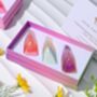 Crystal Soap Set Of Three Gift Infused With Genuine Crystals, thumbnail 1 of 7