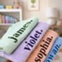 Summer Personalised 3pcs Towelling Sets Embroidered Kids Personalised T Shirt And Shorts Holiday, Beach , Swimming, thumbnail 13 of 13