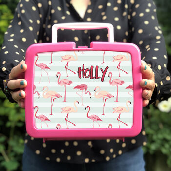 Personalised Girls Plastic Lunch Box, 9 of 12