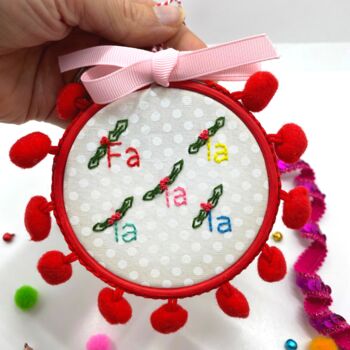 Fun Christmas Embroidery Kit, 2 of 9