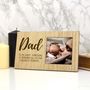 Engraved Photo Frame Gift For Dads, thumbnail 1 of 2
