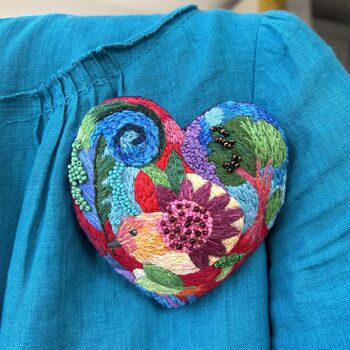 The Blustery Day Statement Brooch, 3 of 3