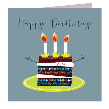 Happy Birthday Cake Card, 2 of 5