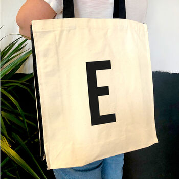 Personalised Monogram Tote Bag, 5 of 6
