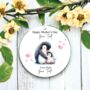 Personalised Mother's Day Penguin Decoration, thumbnail 2 of 2