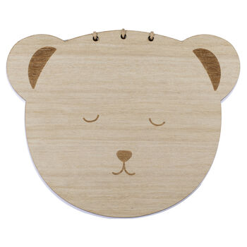Wooden Teddy Guest Book, 3 of 4