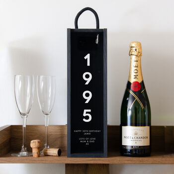 Personalised 60th Birthday Bottle Gift Box, 7 of 9