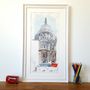 St Paul's Cathedral Detail Limited Edition Giclee Print, thumbnail 1 of 7